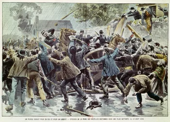 Onrust in Bretagne 18 augustus 1902, Bretons tegen handhaving van de wet over congregaties, 1902